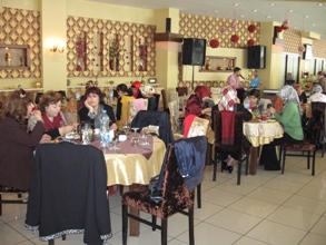 Konyalı hanımlar çay partisinde buluştu