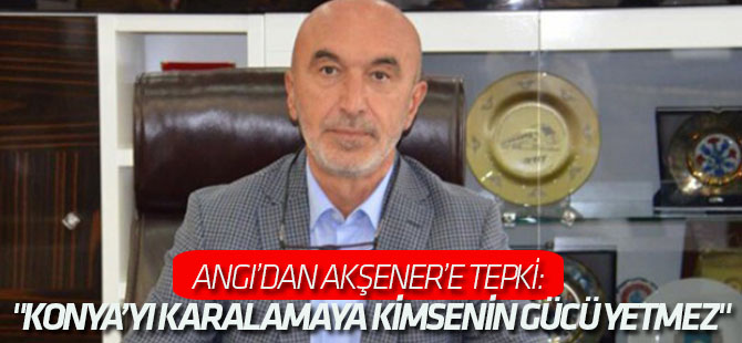 Hasan Angı’dan Meral Akşener’e tepki: Konya ilk sandıkta cevabını verir