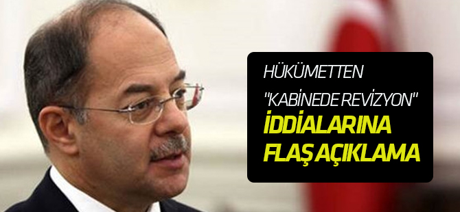 Hükümetten "kabinede revizyon" ve "erken seçim" iddialarıyla ilgili flaş açıklama...