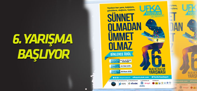 6. Ufka Yolculuk Yarışması başlıyor