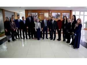 Kent konseyinden Başkan Aydın'a ziyaret