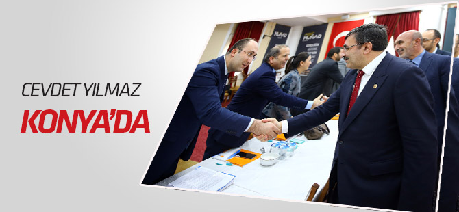Cevdet Yılmaz Konya'da konuştu