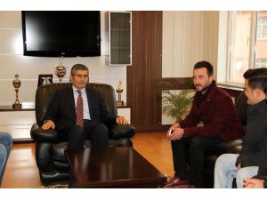 AK Parti Suşehri Gençlik Kollarından, Yüksel'e ziyaret