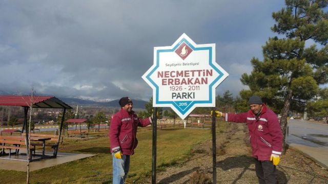 Yaptığımız Parkların İsimleri Verildi