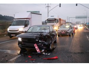 Bolu'da zincirleme trafik kazası: 3 yaralı