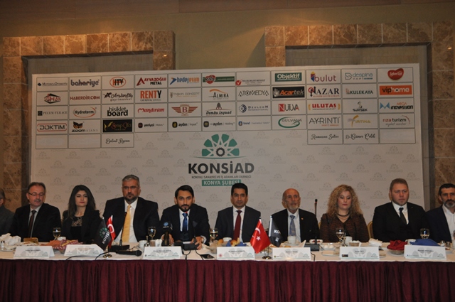 KONSİAD Konya Şubesi basınla buluştu