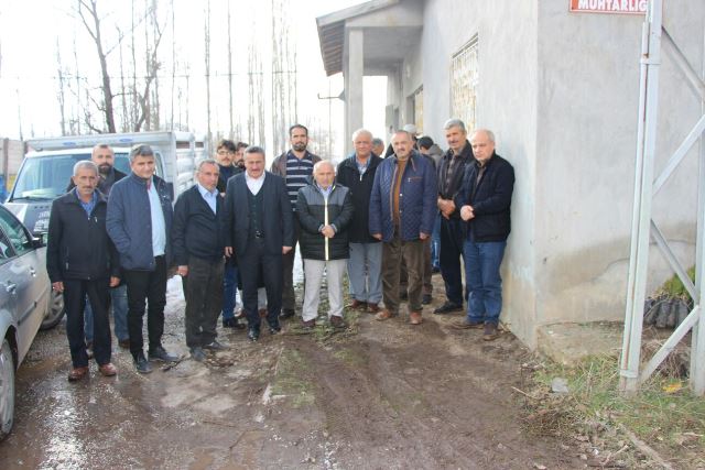 Başkan Tutal, vatandaşla