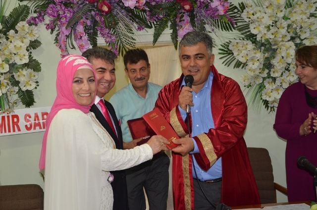 Ereğli belediyesi 2017’de bin 148 nikah kıydı