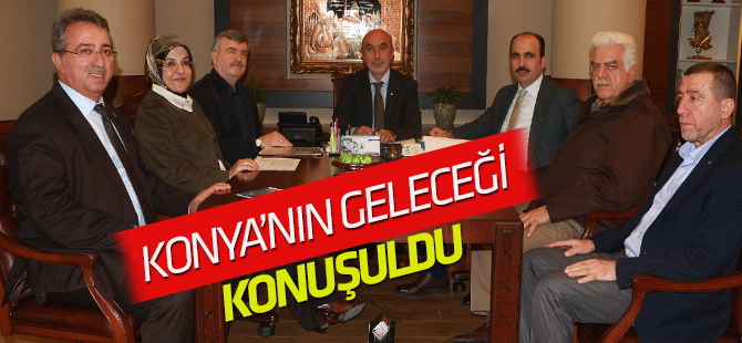 Konya’nın Geleceği Karatay’da Masaya Yatırıldı