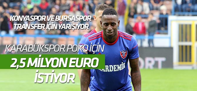 Karabüksporm Poko için 2,5 Milyon Euro istiyor