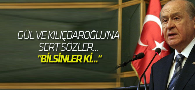 Bahçeli'den 'patron çıldırdı' yorumlarına yanıt: "Bilsinler ki..."