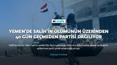 Yemen'de Salih'in ölümünün üzerinden 40 gün geçmeden partisi dağılıyor