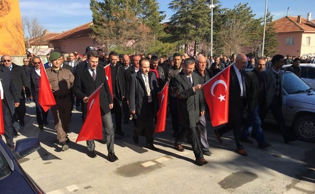 Yunak’ta Sarıkamış şehitleri anıldı