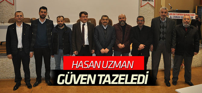 Hasan Uzman güven tazeledi