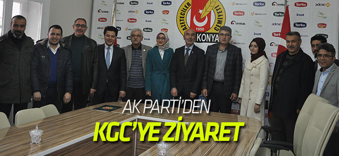 AK Parti’den KGC’ye ziyaret
