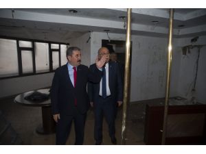 Kamu-Sen'den BBP'ye "geçmiş olsun" ziyareti