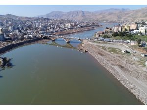 Dicle Nehri etrafındaki çalışma tamamlandı
