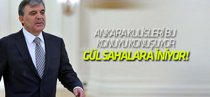 Abdullah Gül sahalara iniyor