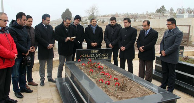 Meslektaşları İsmail Güneş'i unutmadı...