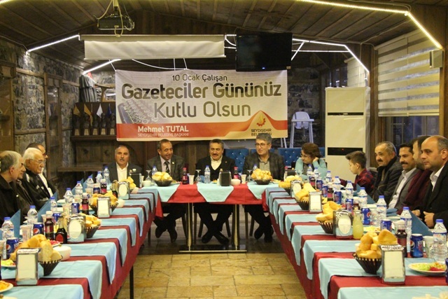 BAŞKAN TUTAL, BASIN MENSUPLARINI AĞIRLADI