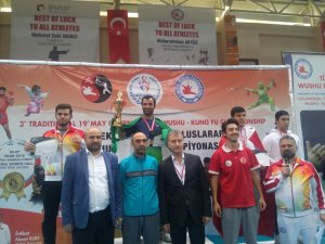 İsa Dilbaz’dan gümüş madalya