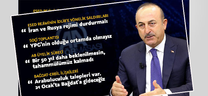 Çavuşoğlu: İran ve Rusya sorumluluklarını yerine getirmeli