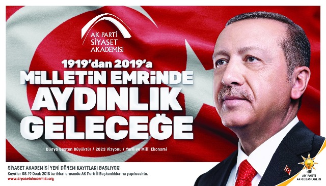 18. dönem siyaset akademisi başlıyor