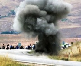 Hakkari'de hain tuzak: 1 şehit