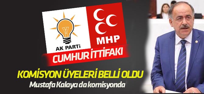 "Cumhur İttifakı"nda AK Parti ve MHP komisyon üyeleri belli oldu