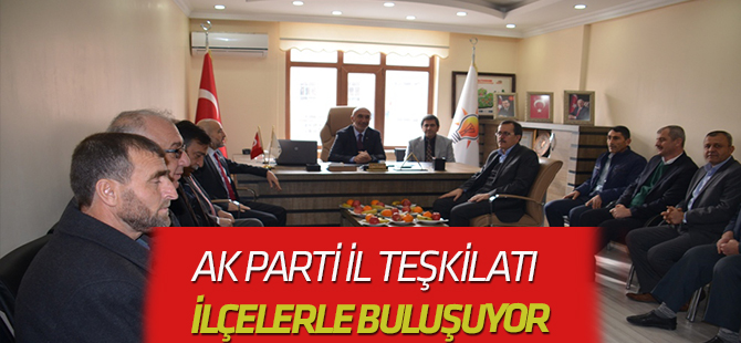 Ak Parti İlçe Ziyaretlerine Başladı