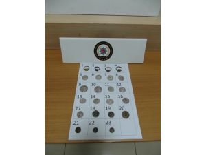 Denizli'de tarihi eser operasyonu