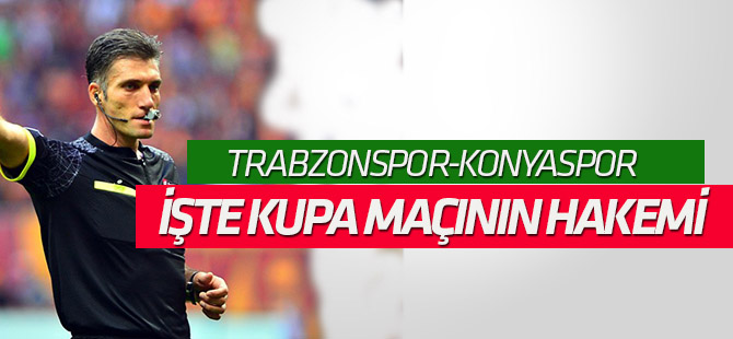 Trabzonspor-Konyaspor maçında düdük Yankaya'nın
