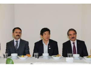 Japon Büyükelçi NEVÜ'yü ziyaret etti