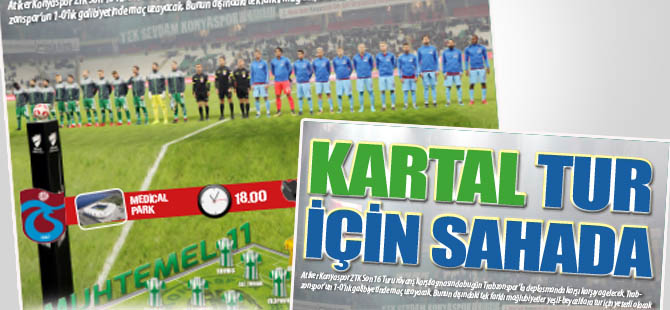 Kartal tur için sahada