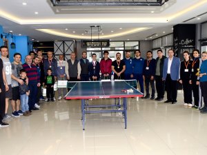 Rabia Spor Merkezi’nde masa tenisi heyecanı
