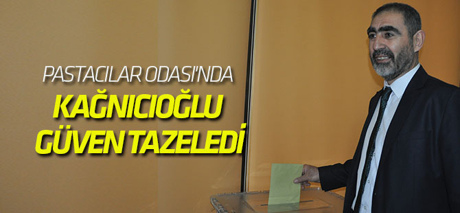 Pastacılar Odası'nda Kadir Kağnıcıoğlu Güven tazeledi
