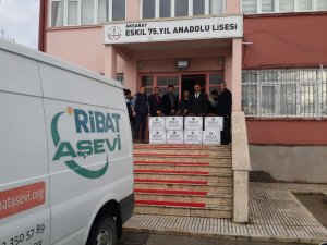 RİBAT öğrencilerin yüzünü güldürmeye devam ediyor