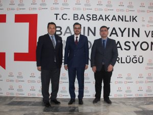 TRT Genel Müdürü Eren, Konya BYEGM’yi ziyaret etti