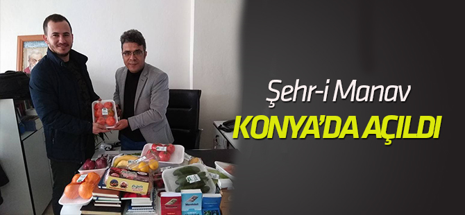 Şehr-i Manav Konya'da açıldı