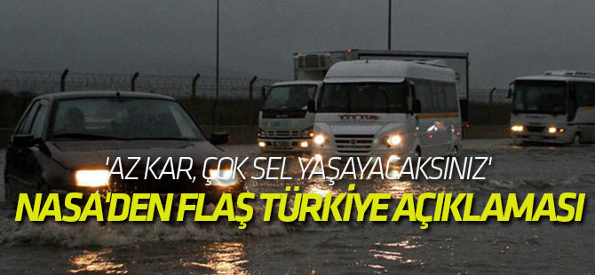NASA'den flaş Türkiye açıklaması