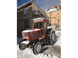 Beyşehir'de karla mücadele çalışmaları