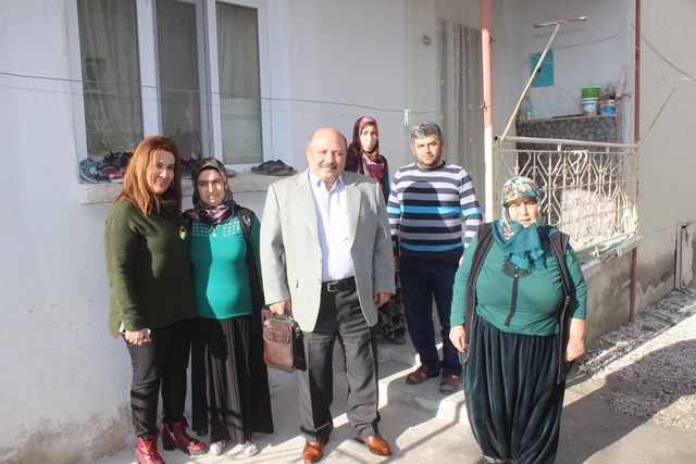 Kaymakam Karaca'nın ev ziyaretleri