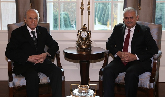 Çankaya Köşkü'nde sürpriz görüşme!