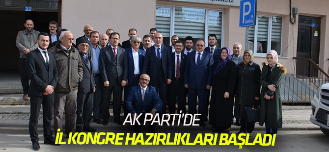 İl Kongresi Hazırlıklarına Başlandı  Konya Kongre’ye Hazır