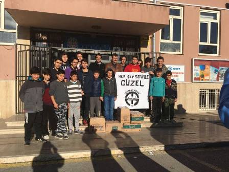 Özel Türmak Okulları Öğrencilerinden Kitap Desteği