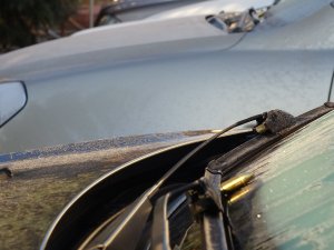 Araç sileceklerine bırakılan mermilerle ilgili 2 kişi ifade verdi