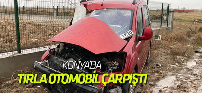 Çumra'da Trafik Kazası: 2 Yaralı