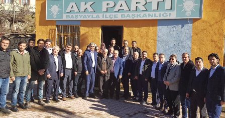 Recep Konuk Ve Karaman Ekibi, İlçe Teşkilatlarını Ziyaret Etti