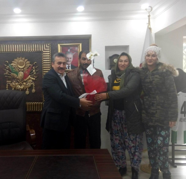 Evi Yanan Aileden Başkan Tutal'a Teşekkür