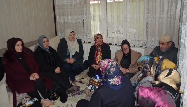 Karatay Belediyesi Kadın Meclisinden Başsağlığı Ziyaretleri